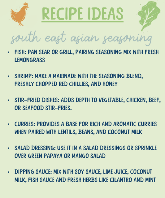 Seasoning Mix: South East Asian